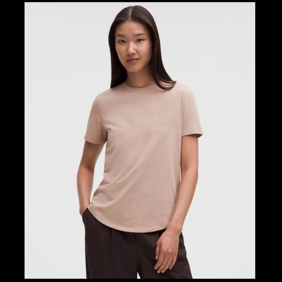 lululemon athletica Tops - Lululemon Love Crew Short Sleeve Tee – Nutmeg – Size 6 – NWT